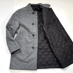 極美品✨ マッキントッシュ ステンカラーコート リバーシブル ウール 38 M