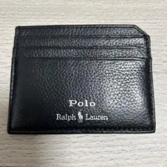 Polo Ralph Lauren 黒 レザー カードケース