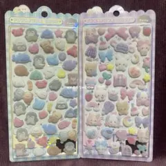 ふわふわドロップシール うみうみふわふわ ぬいぬいふわふわ クーリア 立体