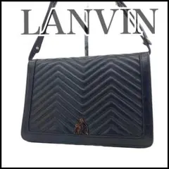 LANVIN ランバン ハンドバッグ 2way キルティング ゴールド 金具