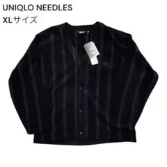 UNIQLO NEEDLESフリースオーバーサイズカーディガン　XLサイズのサムネイル
