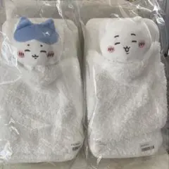 【2点セット】おふとんぬいぐるみティッシュケース ちいかわ　ハチワレ