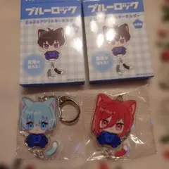 ブルーロック 氷織羊 千切豹馬 ぷらぷらアクリルキーホルダー