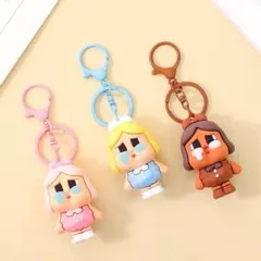 crybaby、クライベイビー、キーチェーン、可愛いキーホルダー、3点セット