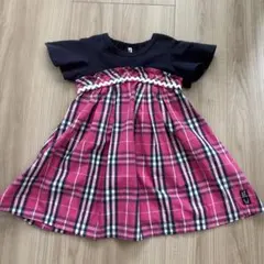 nino チェック柄 半袖ワンピースのサムネイル