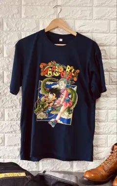 ドラゴンボール 神龍 悟空 ブルマ Tシャツ XL 新品未使用 アニメT