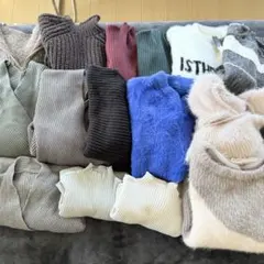 ニット セーター 冬服 まとめ売り 15着セット