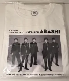 嵐 5×10 スタッフTシャツ - メルカリ