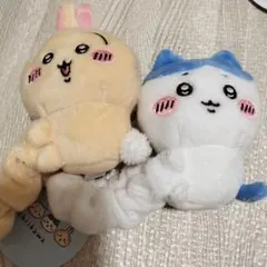 【新品】ちいかわ ぬいぐるみシュシュ　うさぎ　ハチワレ　2種セット