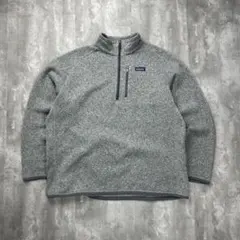 パタゴニア ロゴタグ ベターセーターハーフジップフリースジャケット 6047