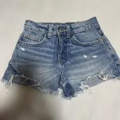ZARA キッズ120 ショーパン　デニムショートパンツ