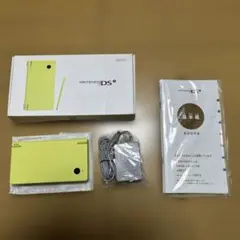 ニンテンドーDSi ライムグリーン 本体と付属品