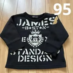 バクプリあり黒トレーナー95