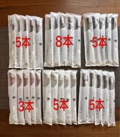 【ホテルアメニティ】歯ブラシ 31本セット クリアカラーバリエーション(日本製)