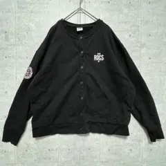 u153 RODEO CROWNS ビッグロゴ スウェットカーディガン 韓国