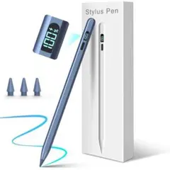 【LED電量表示・15分急速充電】ipadペンシル Mixoo タッチペン Am