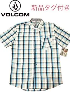 ■新品タグ付き■VOLCOM・ボルコム■半袖シャツ■表記S（ Mサイズ相当）