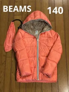 ビームス beams ダウン コート ピンク