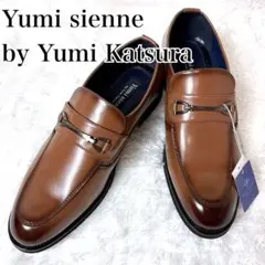 Yumi sienne ピットローファー ブラウン 25.5cm 冠婚葬祭