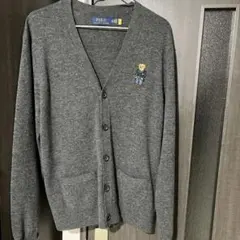 ポロベアカーディガン