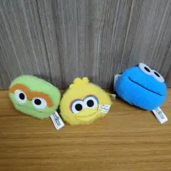 セサミストリート おともだち　フェイスマスコットセット