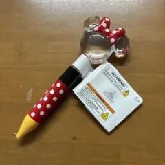 新品ディズニーパーク はミニーマウスライトアップペン