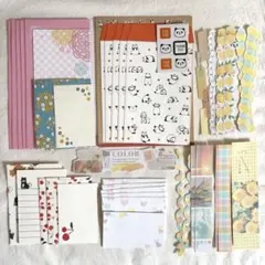 レターセットとシールセット　お裾分け