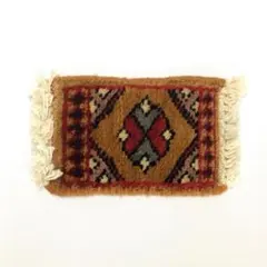 【専用】ヴィンテージトルコラグ　ミニラグ　約10.5cm×14.5～15cm