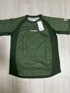 hummel プラクティスシャツ カーキ Mサイズ 新品のサムネイル
