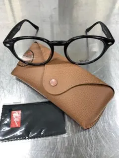 Ray-Ban RB 2180-VF ブラックメガネ　度なし　ケース付き　美品 2026年最新】レイバン2180VFの人気アイテム - メルカリ