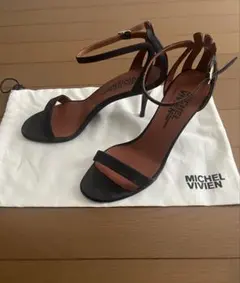 MICHEL VIVIEN アンクルストラップ サンダル 36のサムネイル