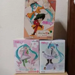 初音ミク フィギュア オリジナル服 Renewal 3種セット