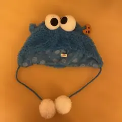 USJ セサミストリート　クッキーモンスター 帽子 ポンポンのサムネイル