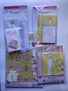 一番くじ ちいかわ ～みんなでラーメン～ H ステーショナリー 4種