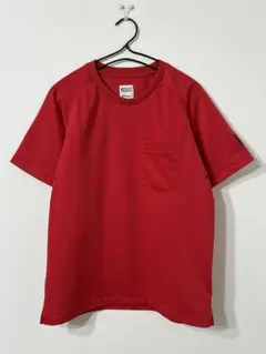 NEEDLES ニードルス 刺繍 ラグラン アクティブ 半袖 Tシャツ 赤のサムネイル