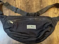 L.L.Bean ウエストポーチ 気になる箇所はチャックが色はげしている