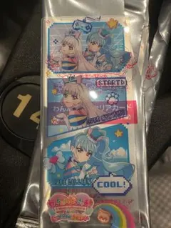 わんだふるぷりきゅあ入場者特典 クリアカード キュアニャミー＆キュアリリアン