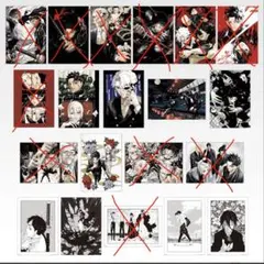 이치방쿠지 カグラバチ F賞 クリアポスター 9장 세트