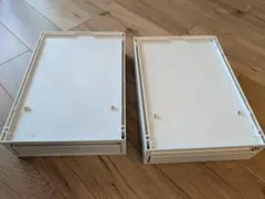 無印良品　再生ポリプロピレン入り　小物収納ケース　小　ホワイトグレー