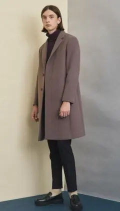 UNITED TOKYOスーパー140'sチェスターコート未使用