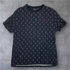 Polo Ralph Lauren アンカー柄 Tシャツ ネイビー Lのサムネイル