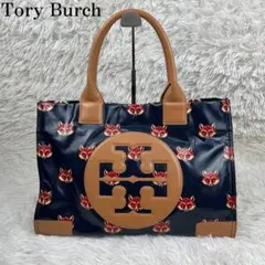 激レア Tory Burch ネイビー キツネ フォックス