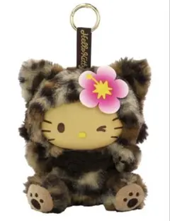 サンリオ ハローキティ ファインフェイスキャット アニマル レオパード ヒョウ柄