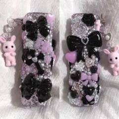 iQOS アイコス イルマワン ケース デコ ピンク＆ブラック - メルカリ