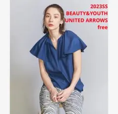 未使用＊BEAUTY&YOUTH UNITED ARROWSリネンライクブラウス