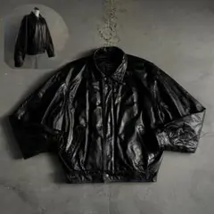 G-306D d'or homme“牛革“短丈“bomber jacket