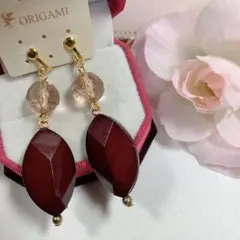 新品未使用 多面カット キラキラストーン イヤリング