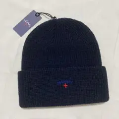 NOAH ニット帽 ネイビー