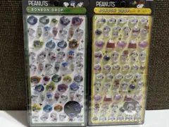 ボンボンドロップシール　ミニ　スヌーピー