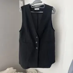 PAGEBOY ブラック ベスト ジレ